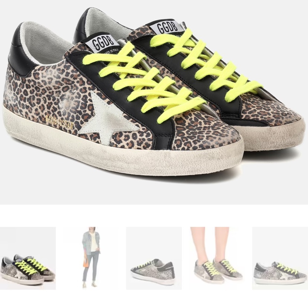 Leopard Golden Goose